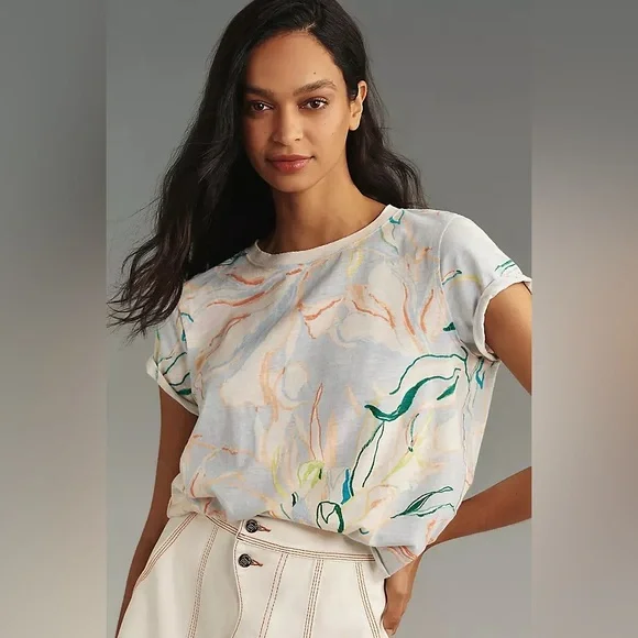 Anthropologie tee - Picture 2 of 4